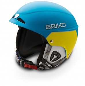 브리코 헬멧BRIKO SNOWY MATT LIGHT BLUE MATT YELLOW